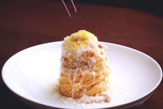 Tagliolini at Kissa Tanto in Vancouver.