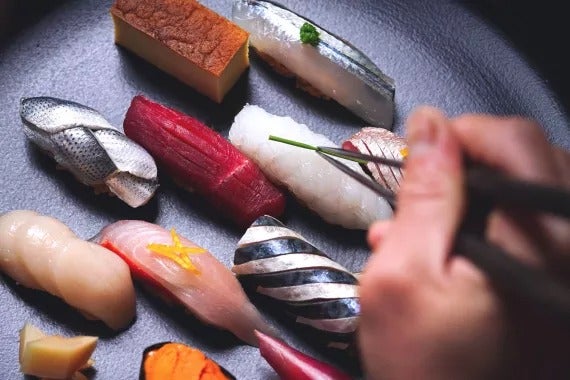 Sushi at Masayoshi in Vancouver.