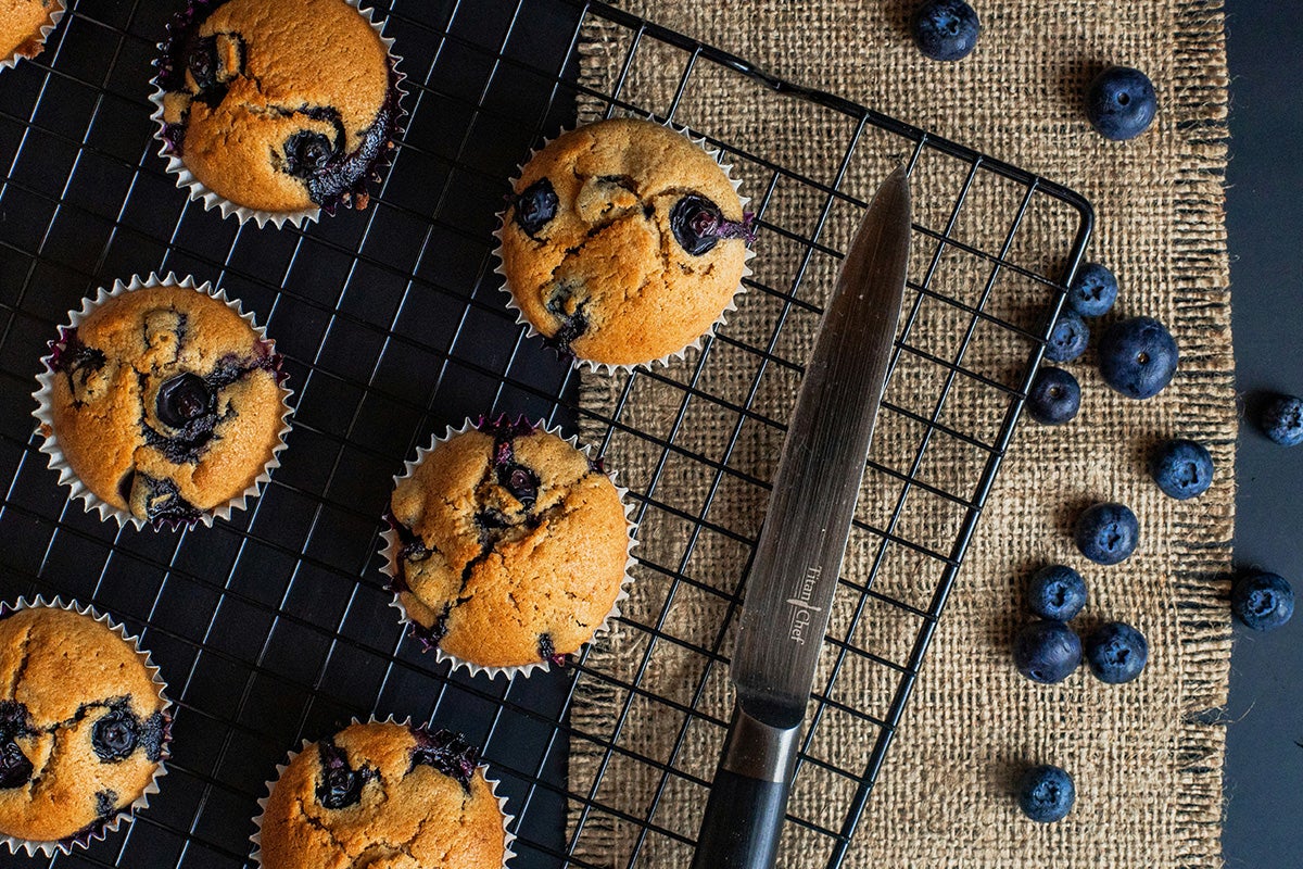 Blueberry muffins