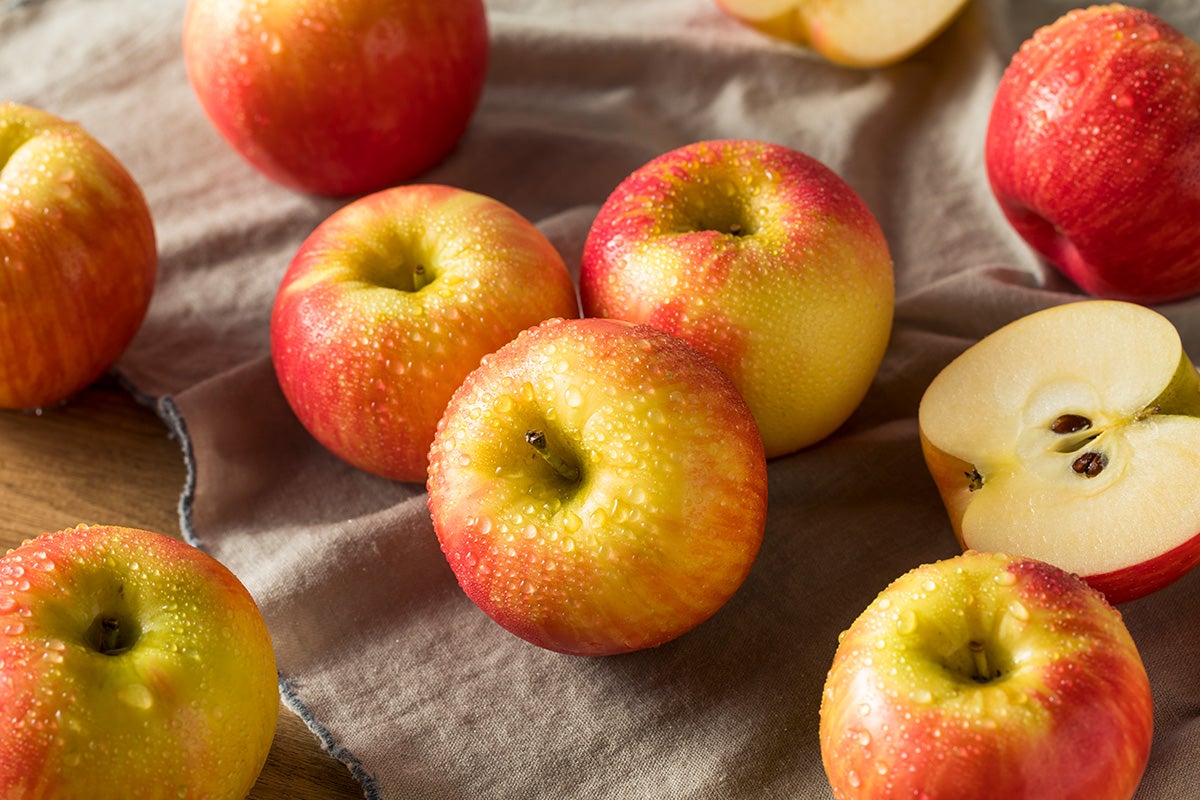 Honeycrisp apples luxury fruit.