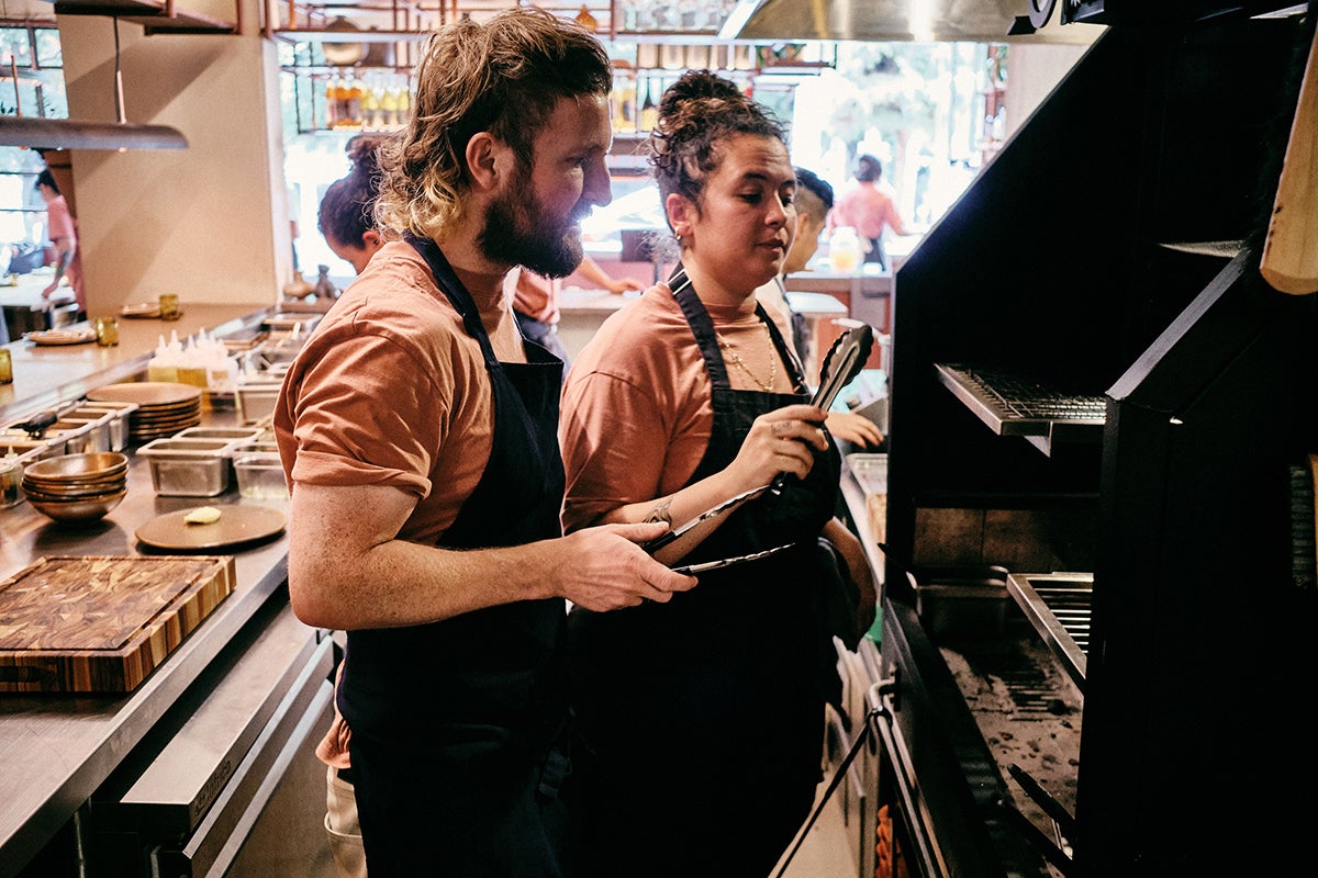Chef Douglas McMaster at Baldío.