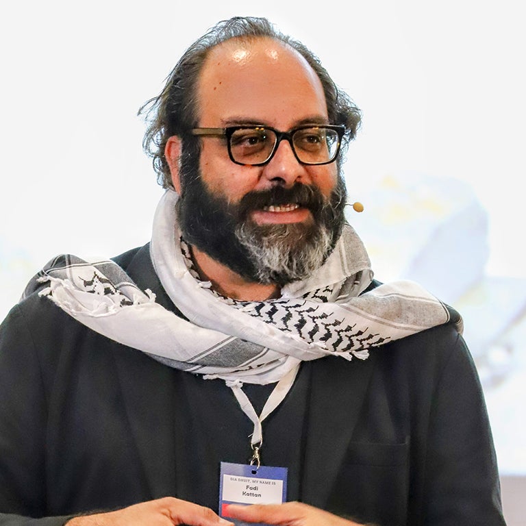 Chef Fadi Kattan at Food on the Edge 2024.