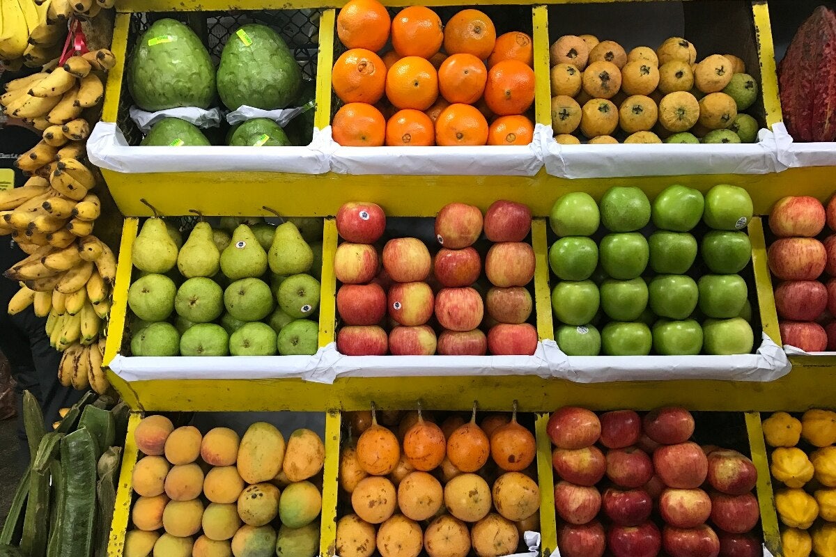 Fruit at Mercado No. 1 de Surquillo in Lima.