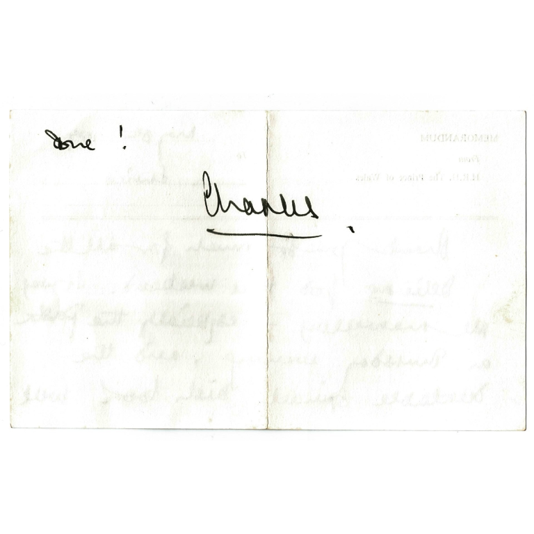 Derflingher Royal Memories Charles