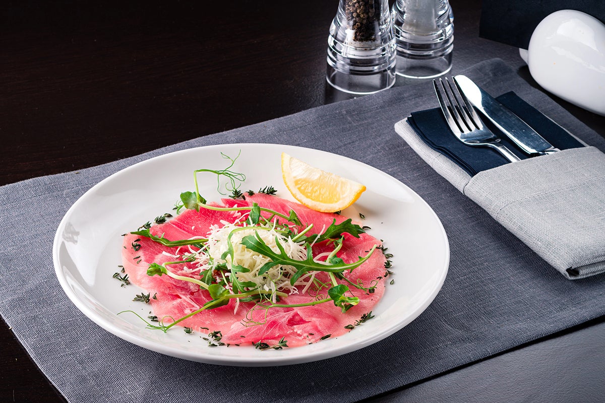 Tuna carpaccio - Fine Dining Lovers