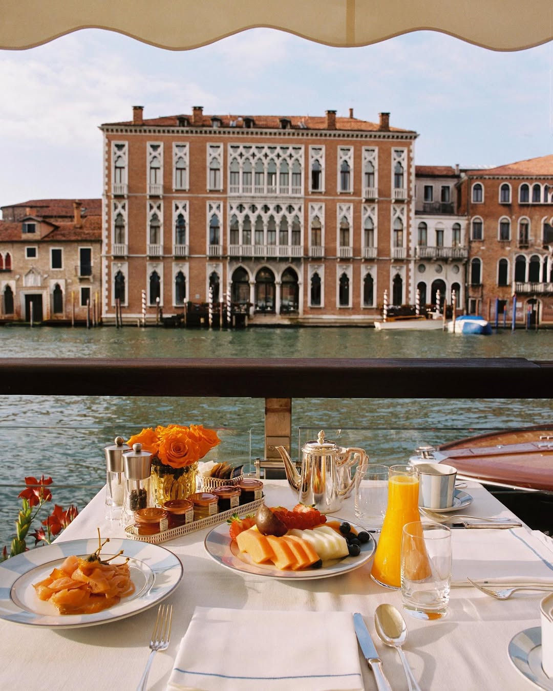 The Gritti Palace terrace