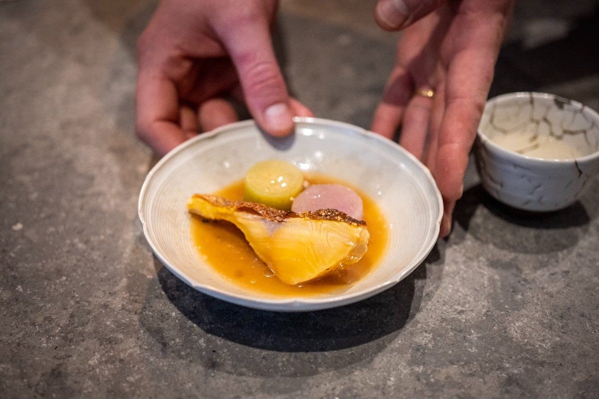 Affinity Fish trout recipe.