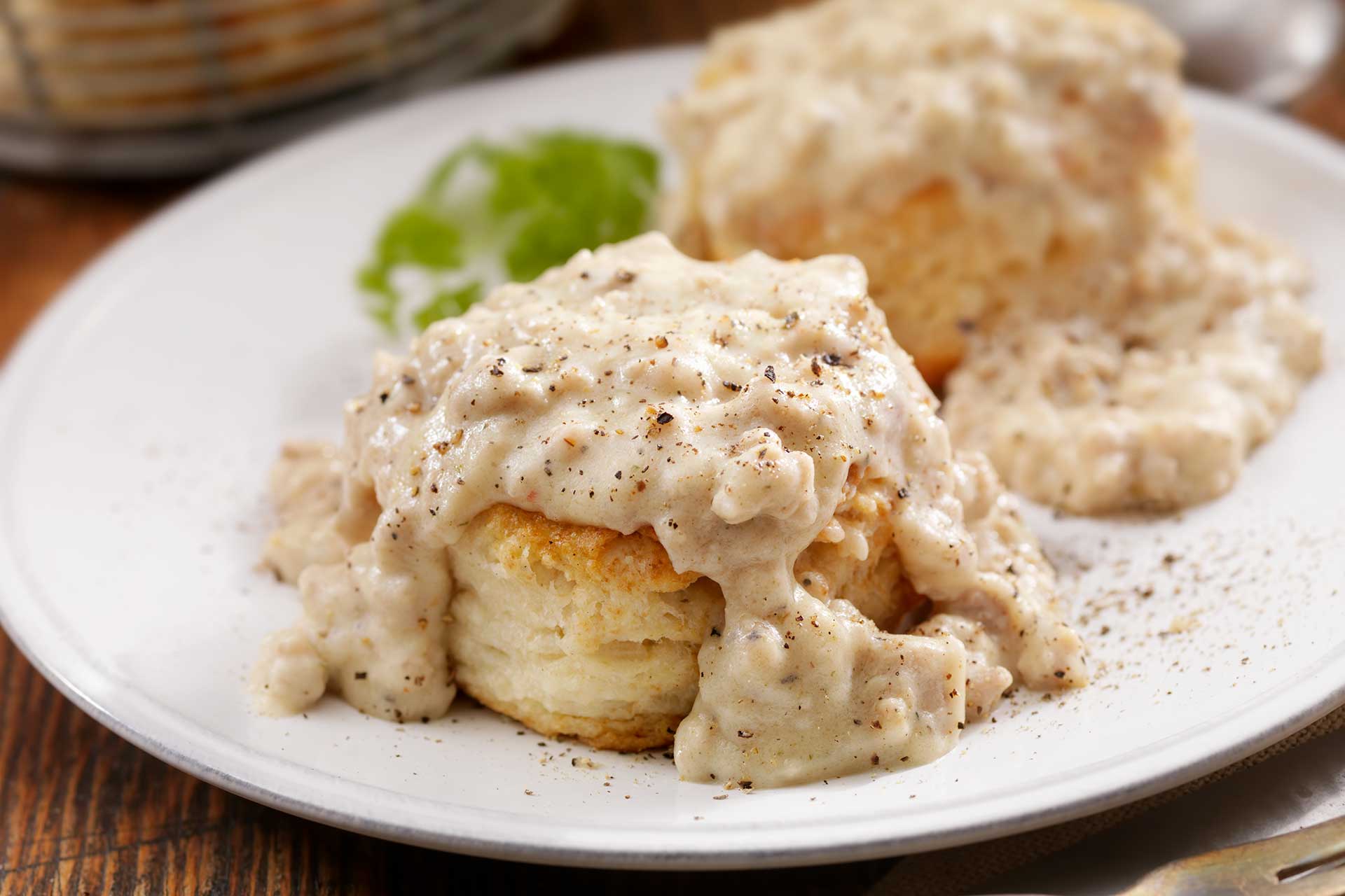 Biscuits and gravy
