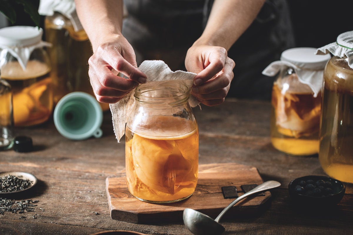 How to make kombucha