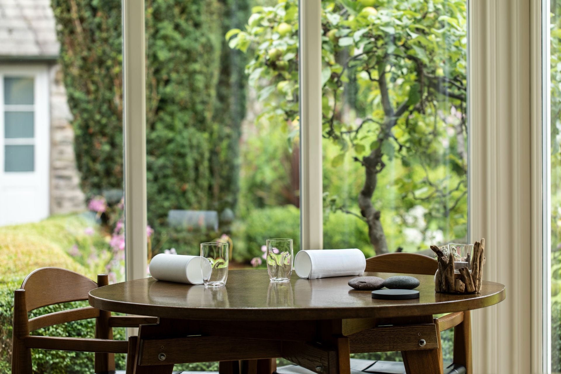 A table at L'Enclume.