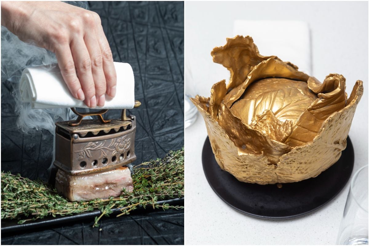 Esmé Flat Iron Steak and Golden Cabbage