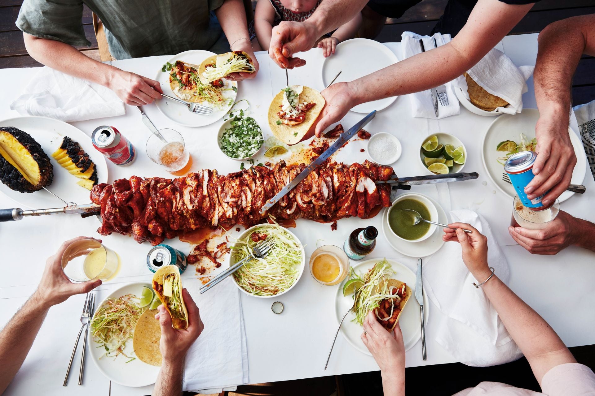 Swordfish tacos al pastor Josh Niland