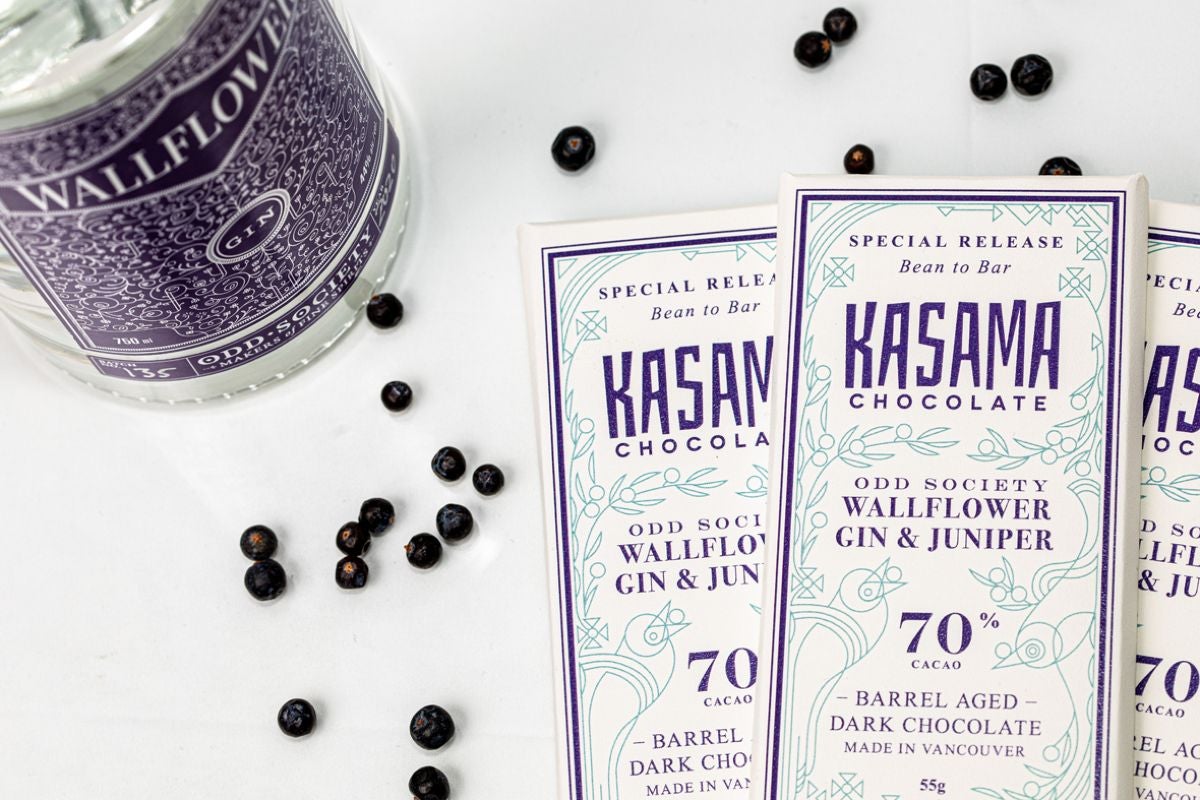 Kasama Wallflower chocolate.