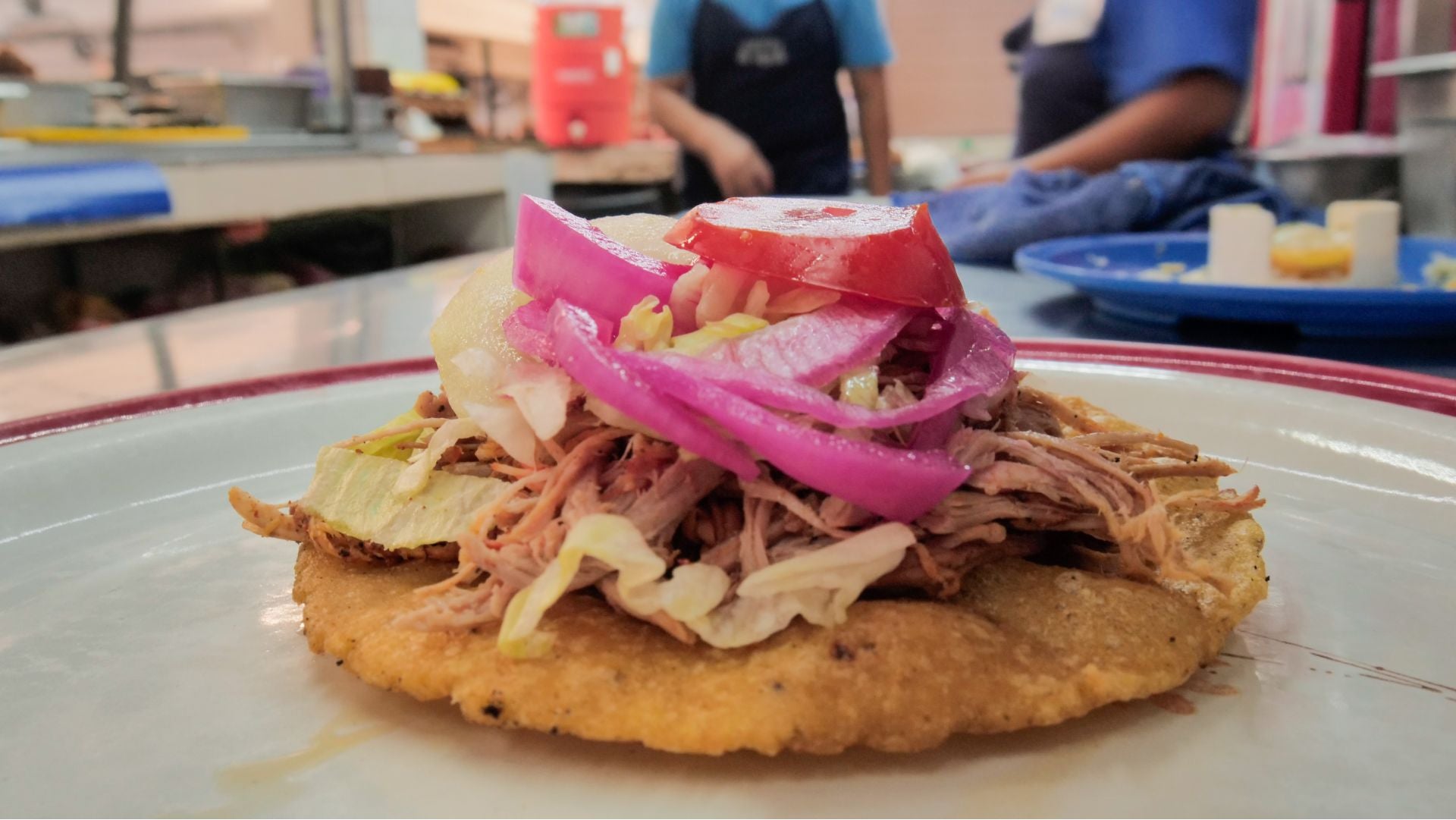a tacos on a plate