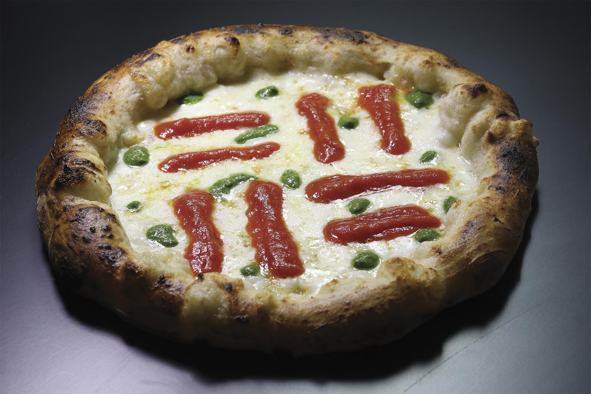 Franco Pepe's Margherita Sbagliata pizza