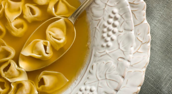 Tortellini in Broth