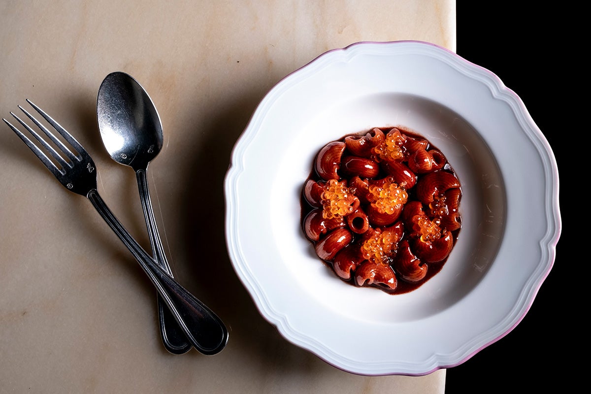 Pasta_Fagioli_Uova di Trota_phLido Vannucchi_Lido 84