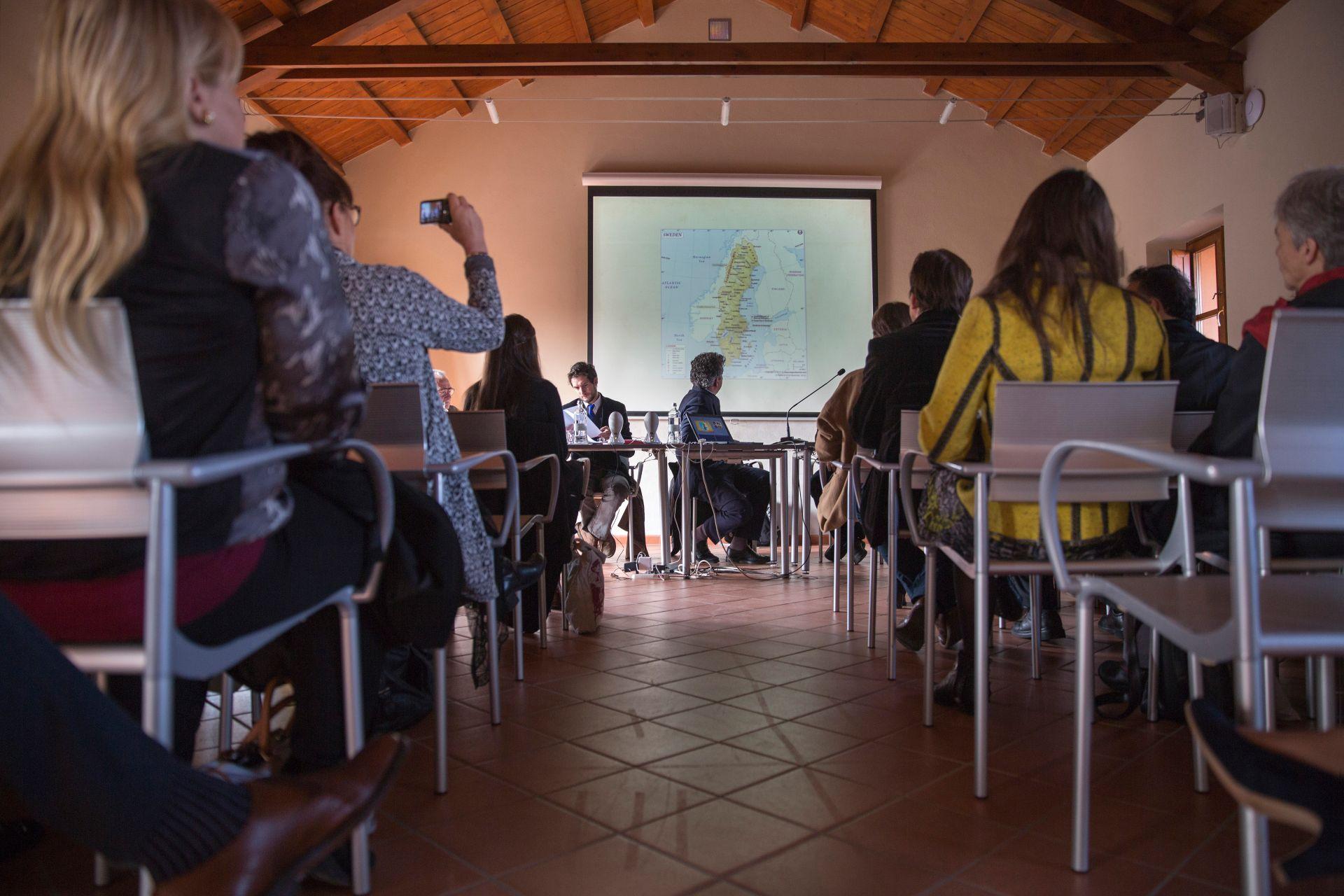 Classroom in Pollenzo University