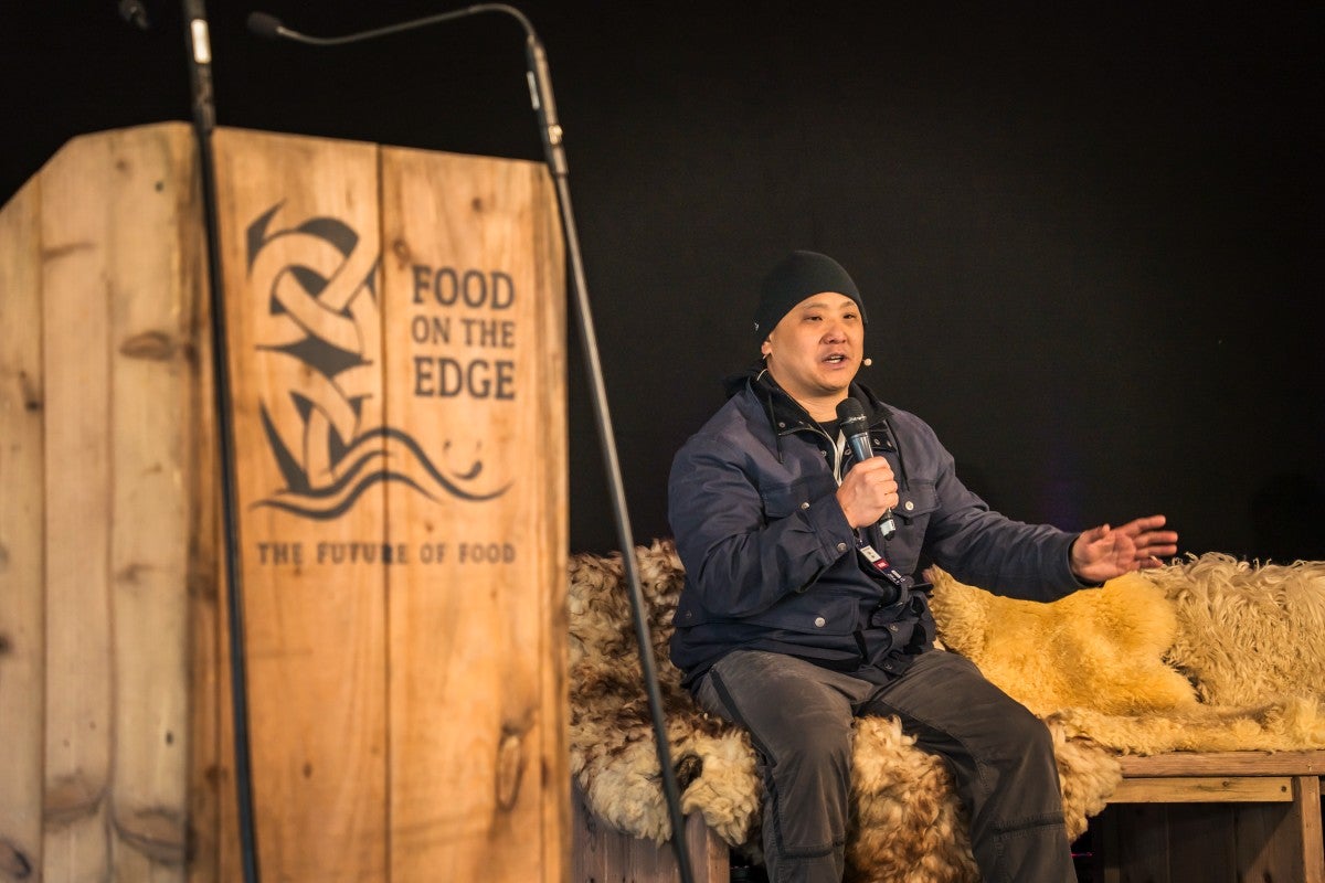 Chef Rich Shih at Food on the Edge 2023.