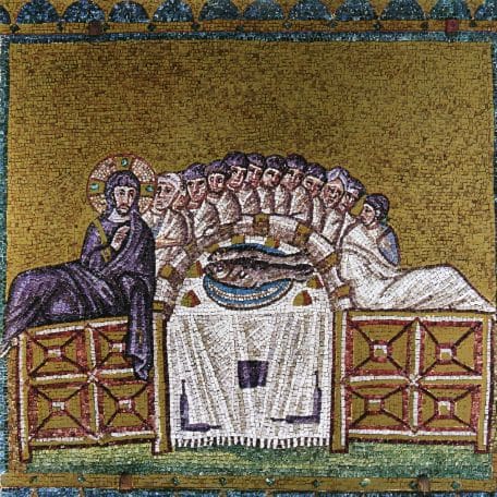 Last Supper Mosaic in Ravenna