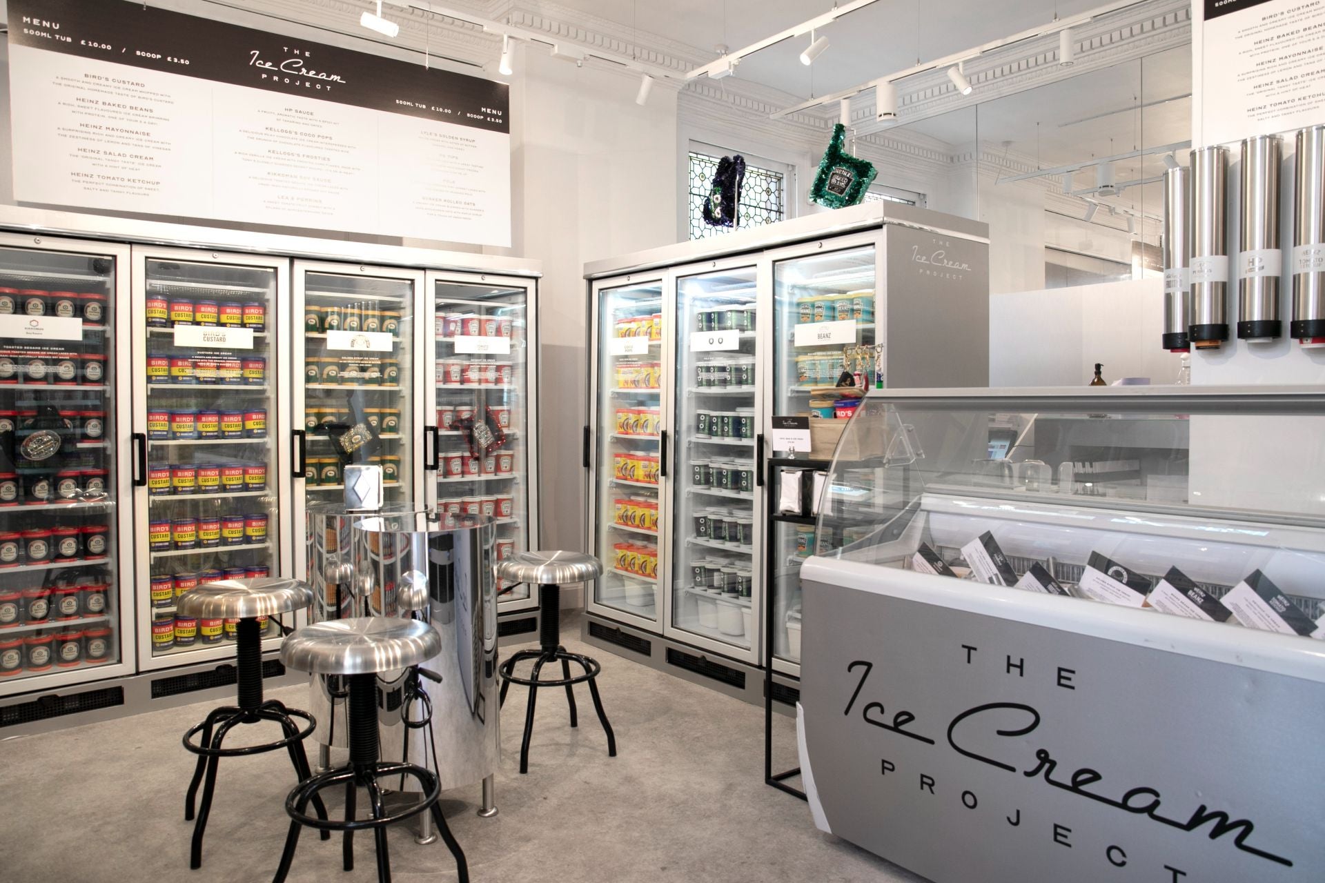 The Ice Cream Project interior.