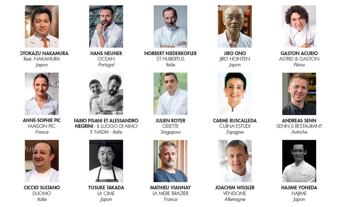 100 best chefs in the world 2020 the full list