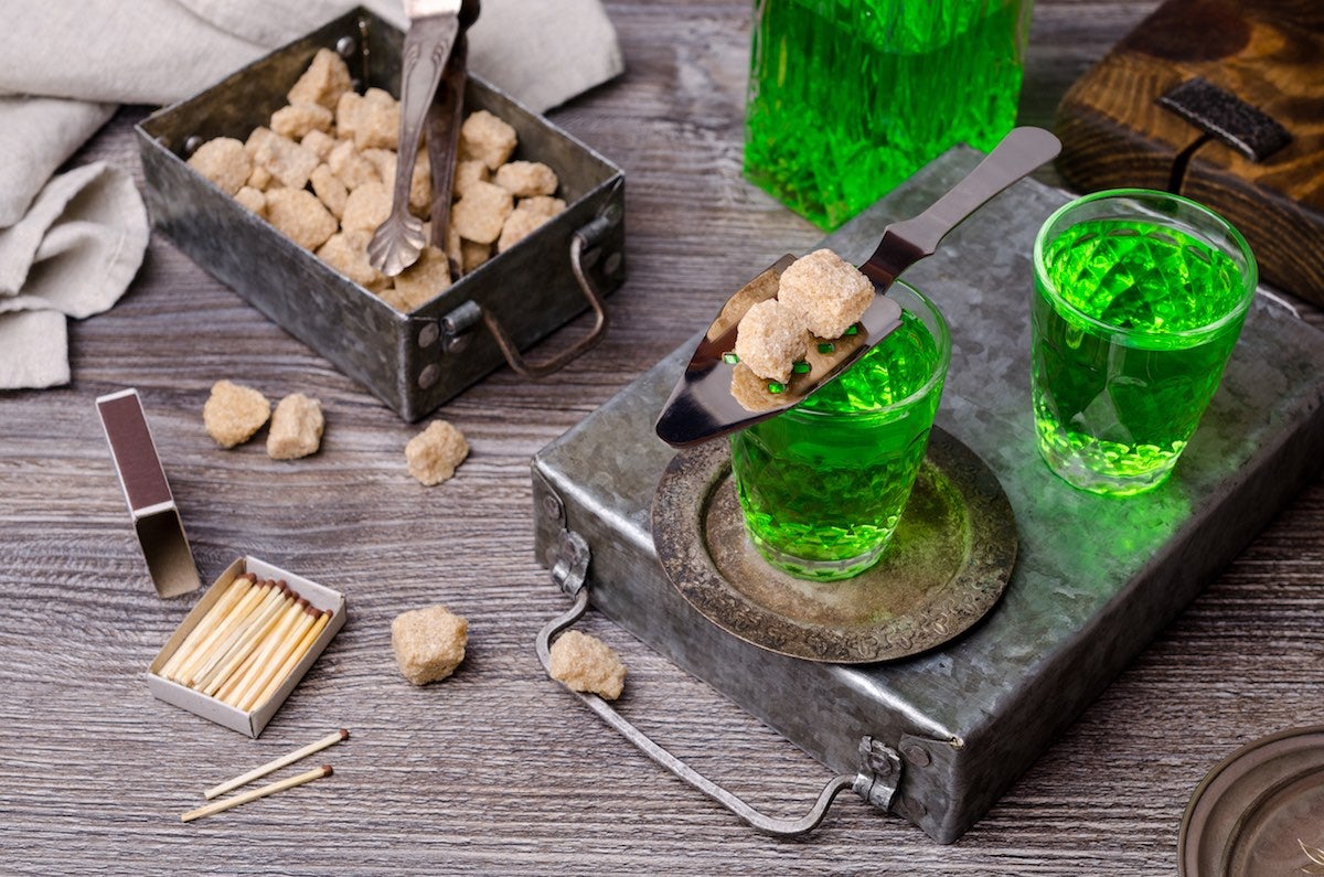 The traditional absinthe ritual involves several steps and rules to follow