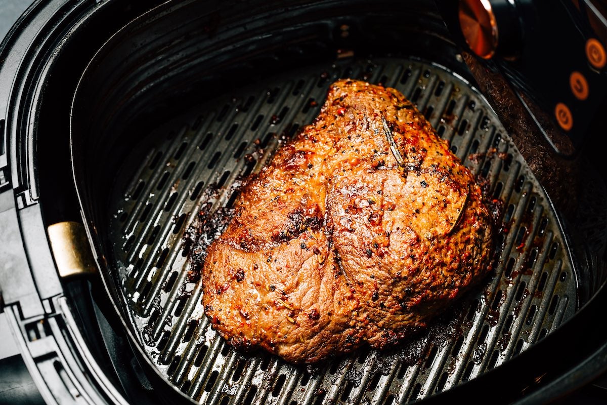 Air fryer steak