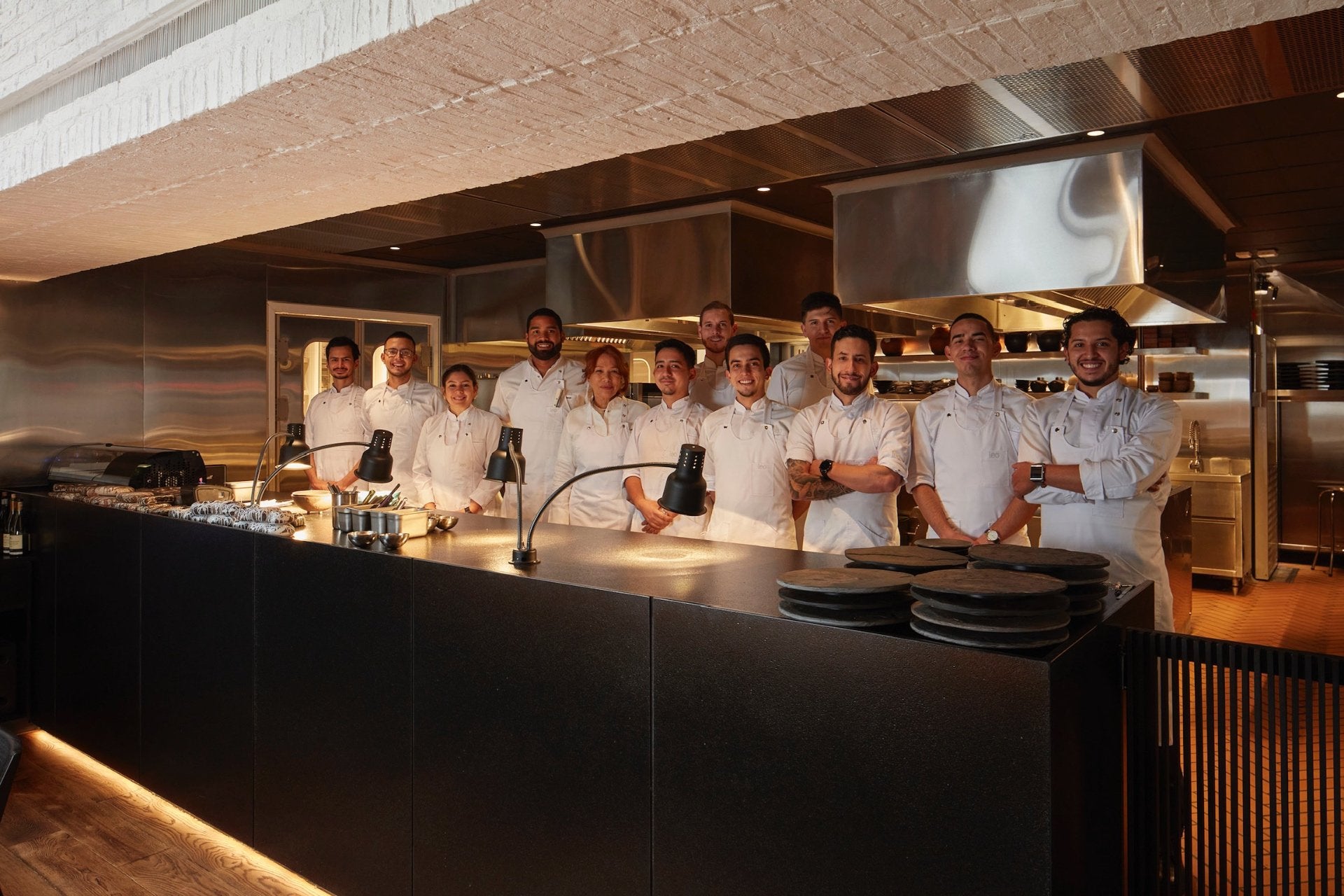 The team at Leo Restaurant, Bogota