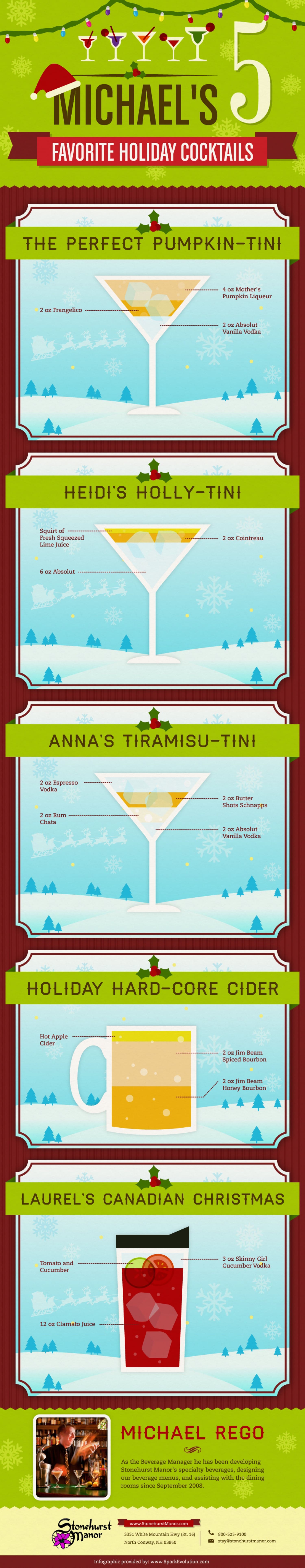 diy mixology michaels top 5 holiday cocktails