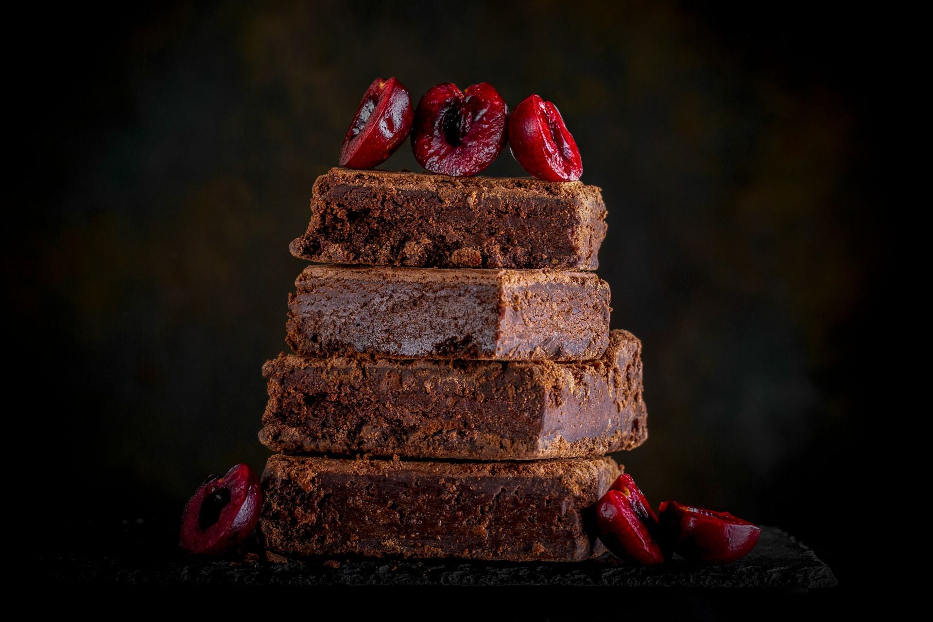 Double chocolate brownies