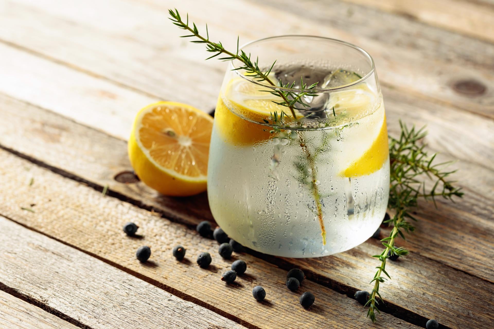 healthiest-cocktails-mocktails-gin-tonic