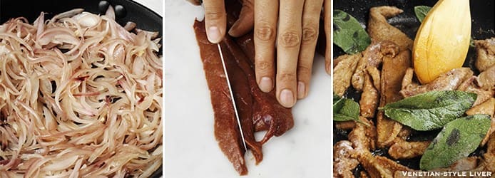 Venetian style liver