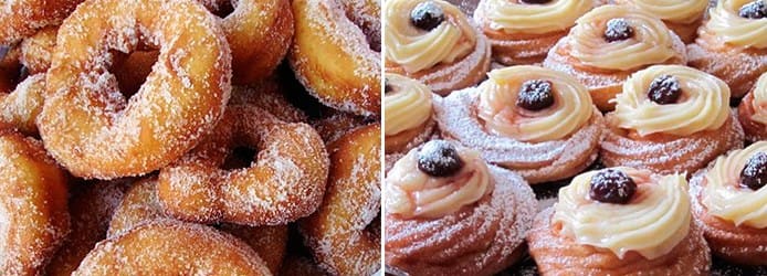 Fritters and Zeppole