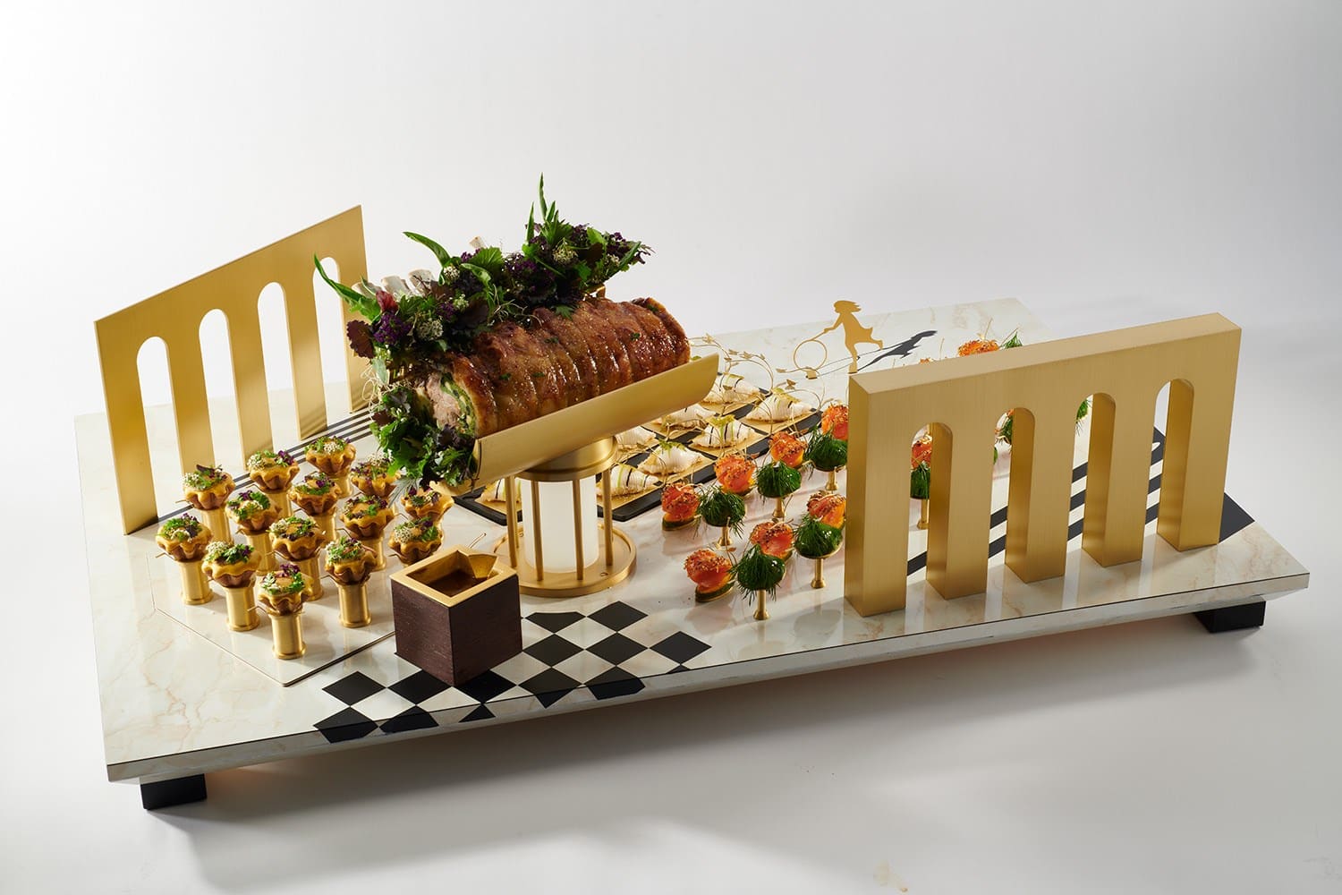 Bocuse d'Or 2019 Italy Theme on Platter