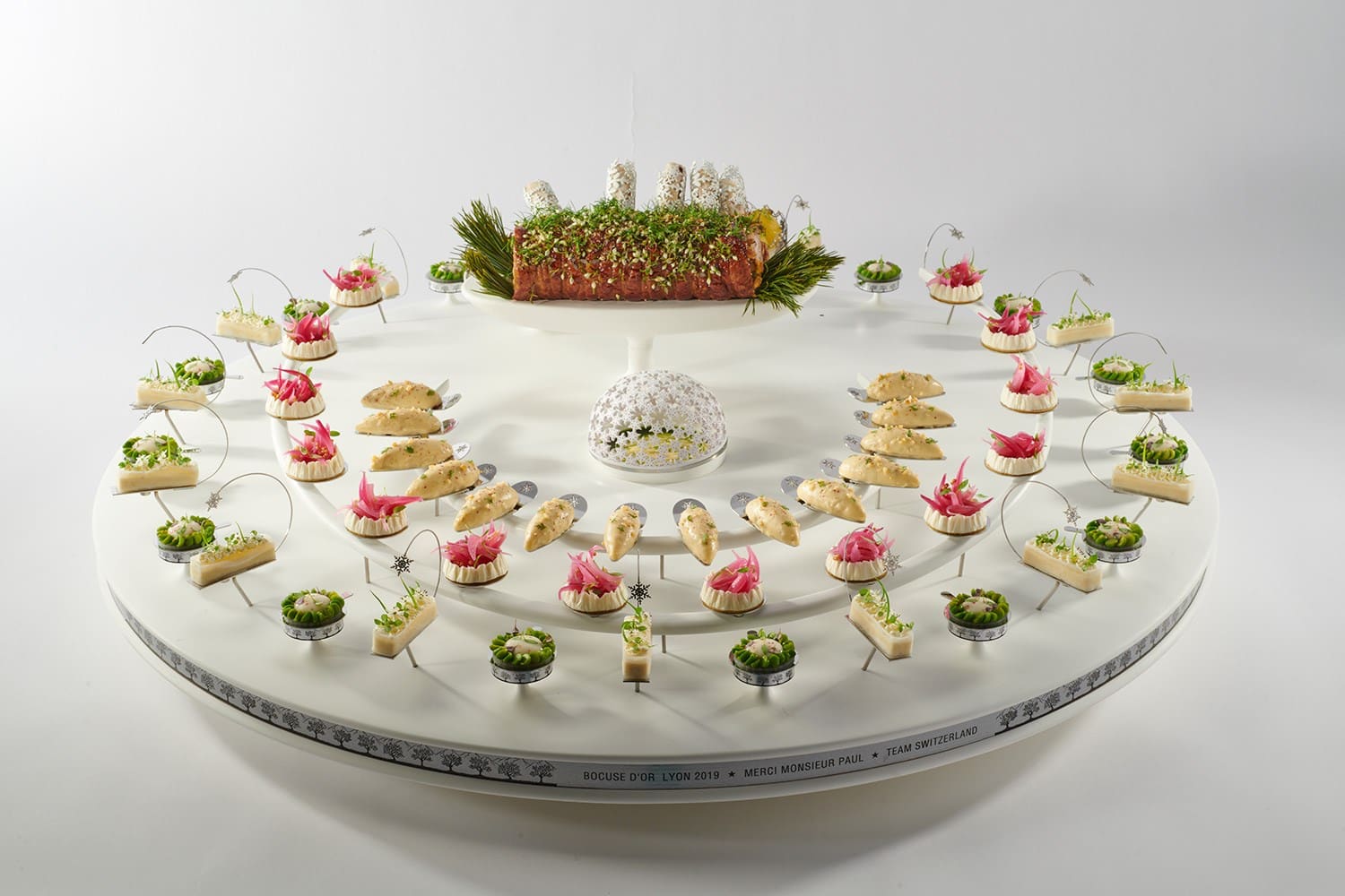 Bocuse d'Or 2019 | Switzerland Theme on Platter