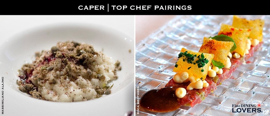 Capers' chef-pairings: Massimiliano Alajmo | Roca Brothers