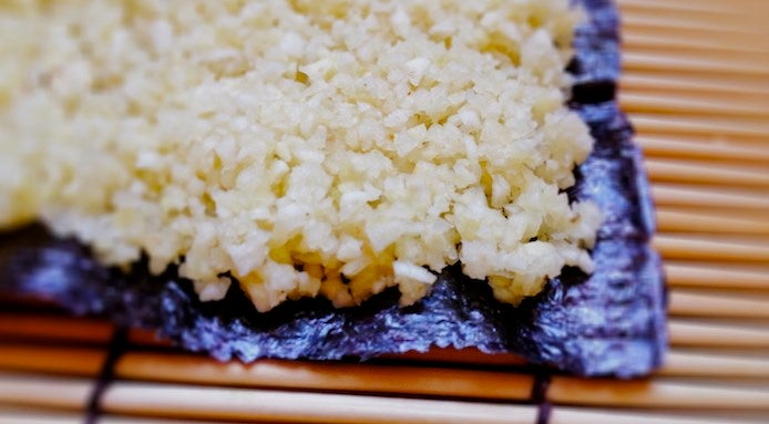 Celeriac Sushi Rice