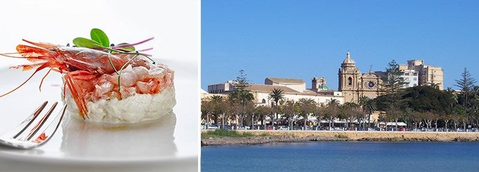 A dish with Mazara red prawn | Mazara del Vallo A dish with Mazara red prawn | Mazara del Vallo