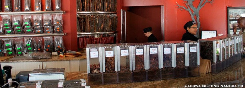 Closwa Biltong in Namibia