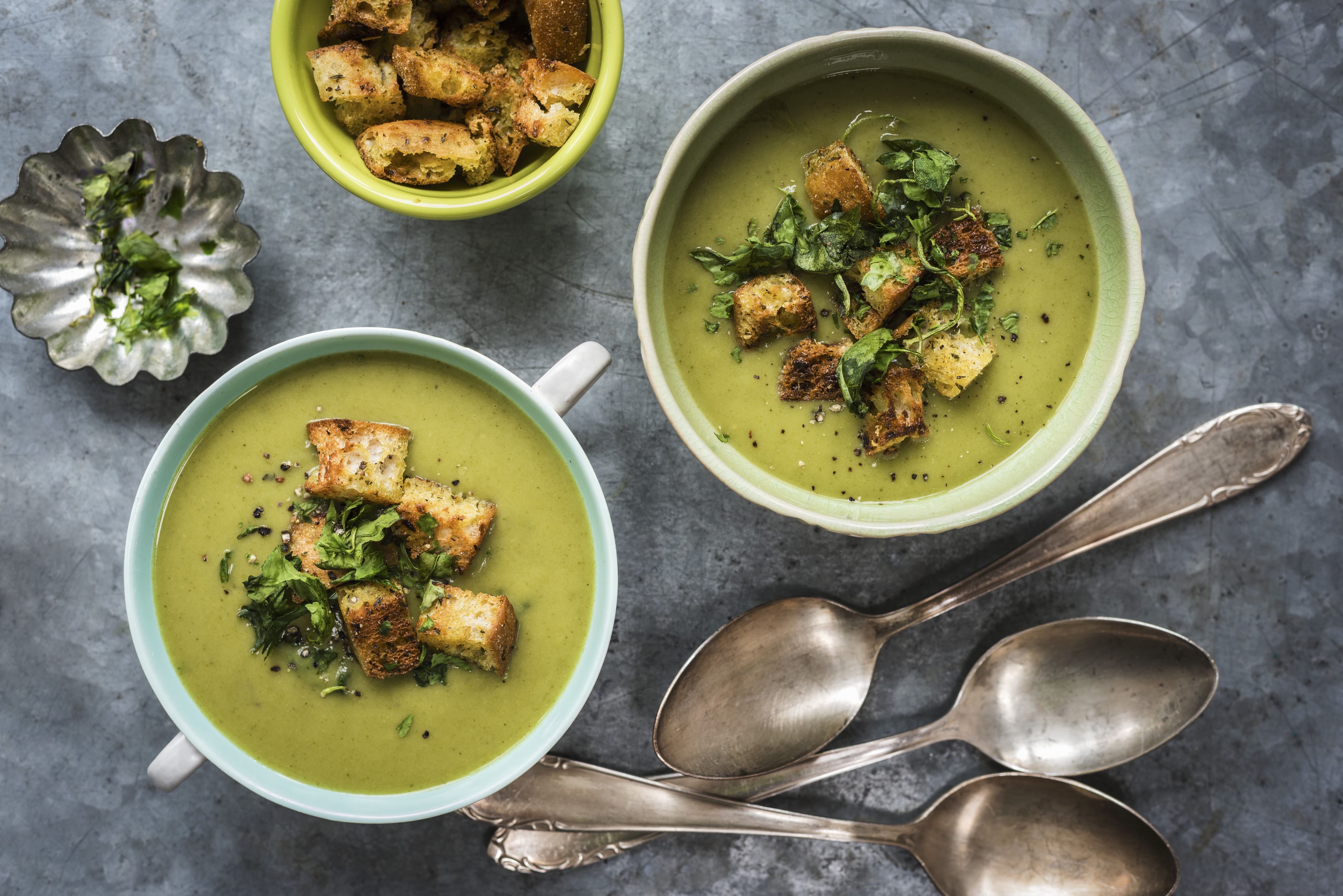 Vegan Pigweed Soup