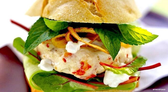 Prawn Burger