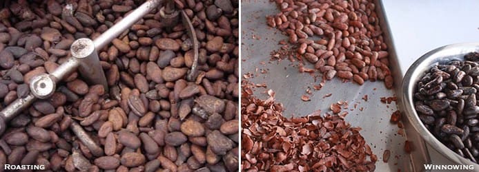 Roasting-Winnowing-cocoa