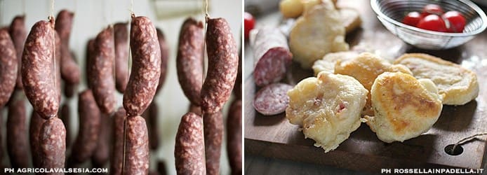 Salami curring | Fritters