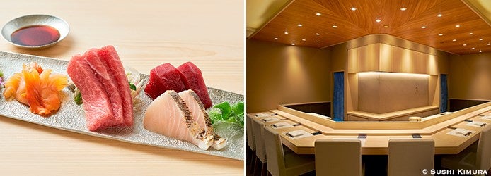 Sushi Kimura restaurant | Tomoo Kimura's dish