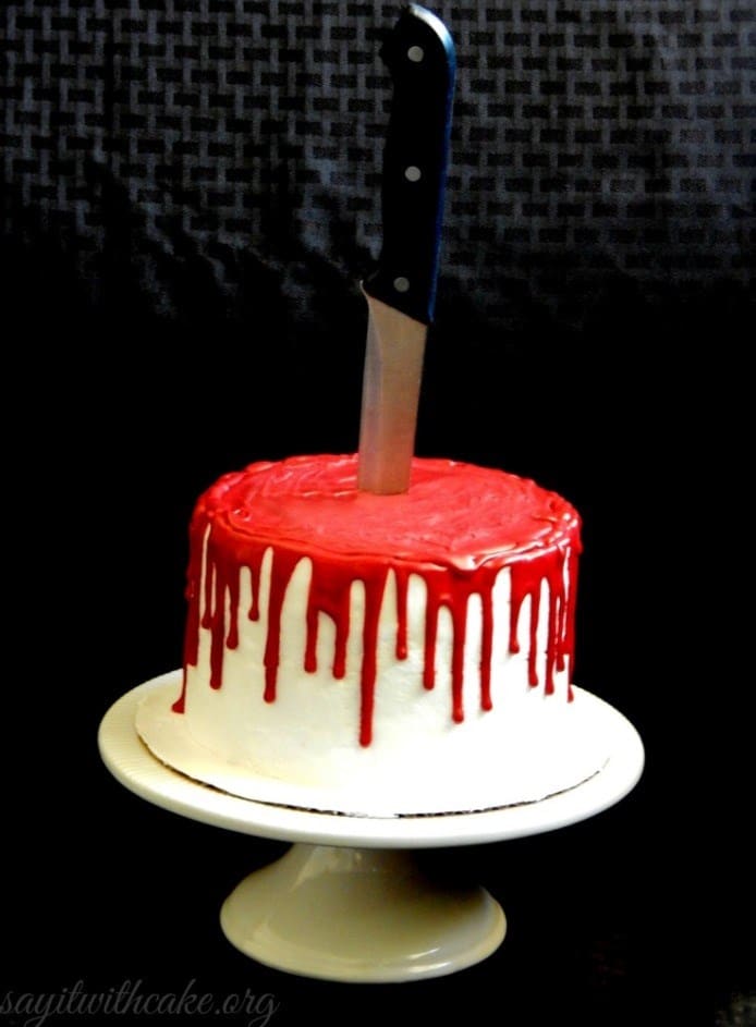 Bloody Halloween Cake Bloody Halloween Cake