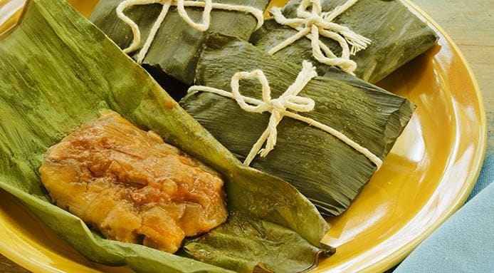 Puerto Rican Christmas Food | Pasteles