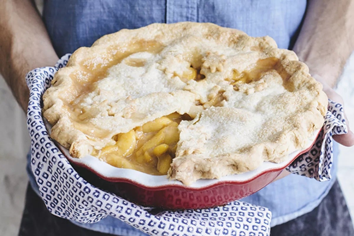 Rye Peach pie