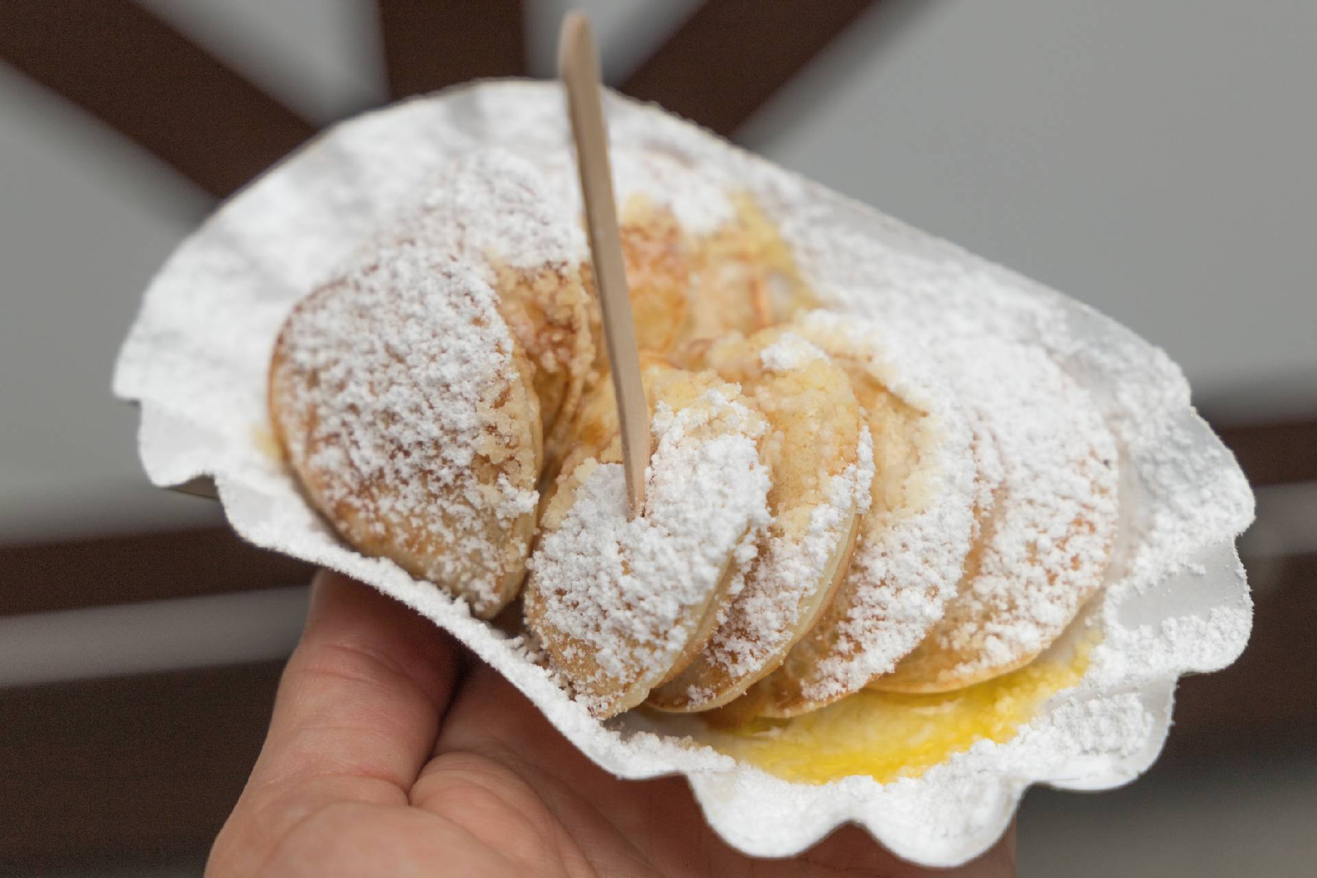 poffertjes with butter and powdered sugar ©iStock