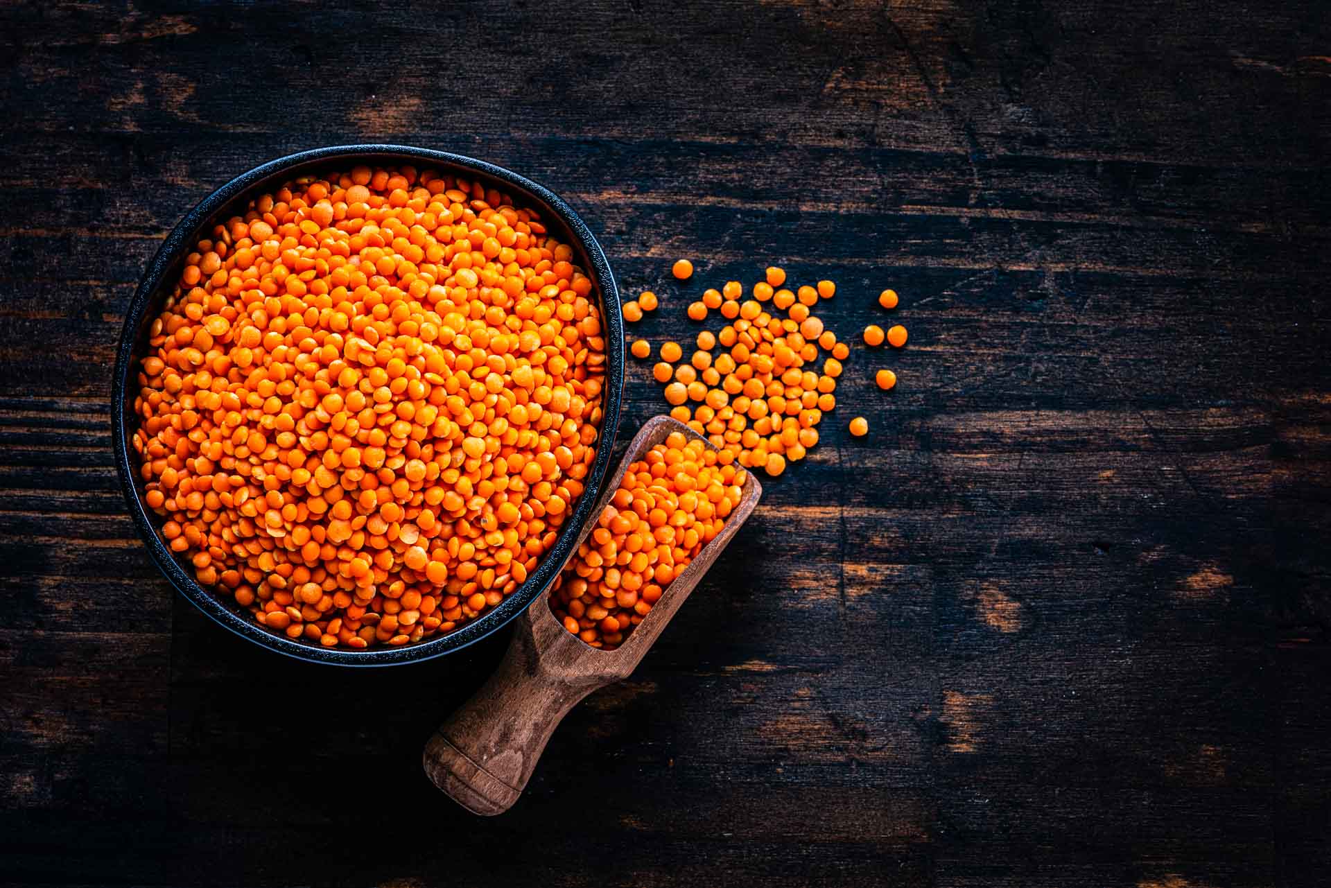 Red lentils